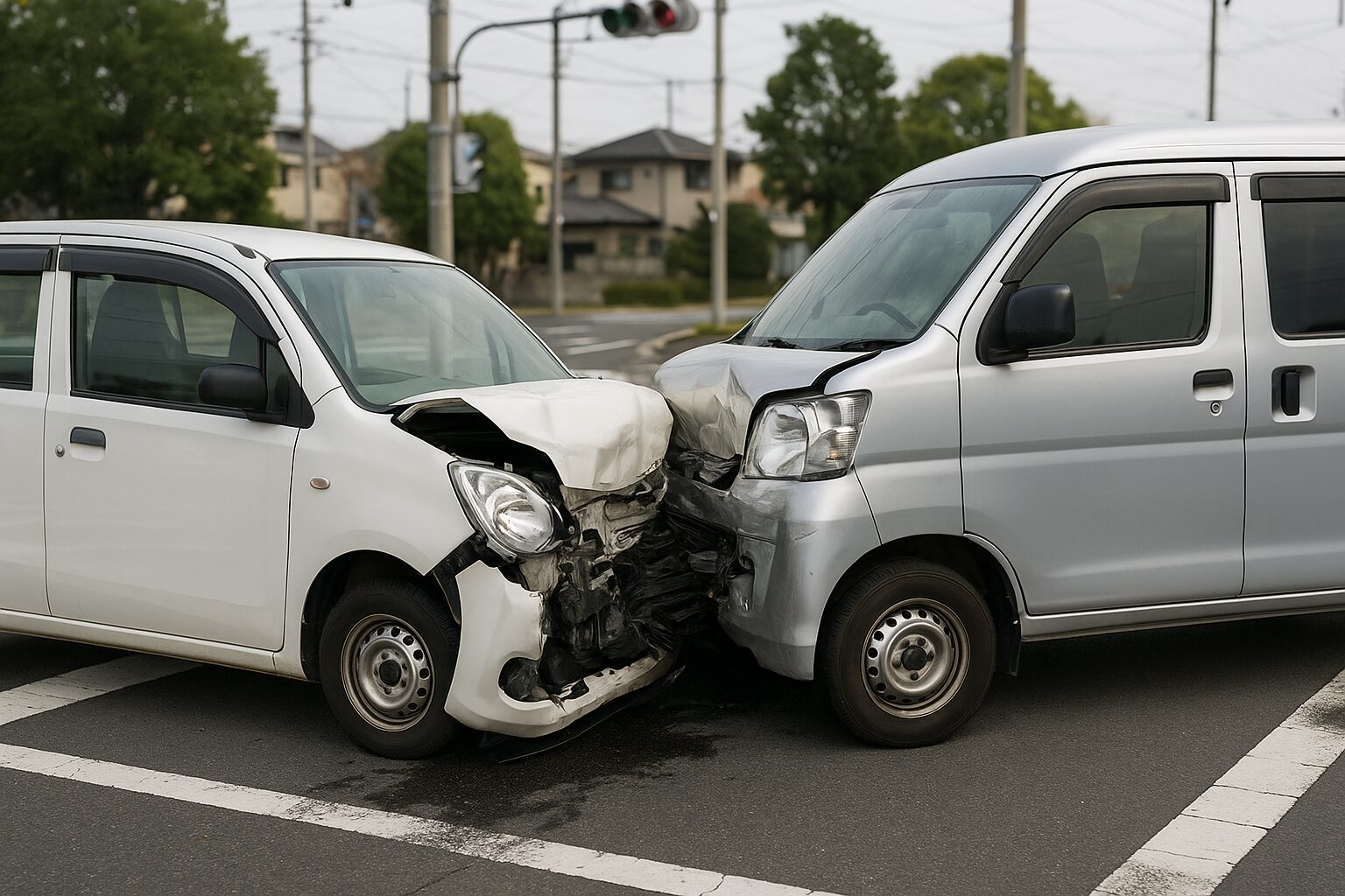 交通事故発生