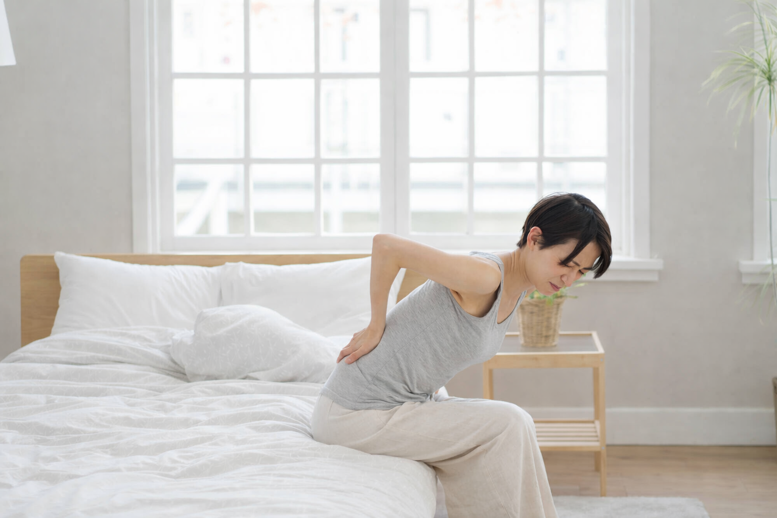 筋筋膜性腰痛で現れる腰の痛み