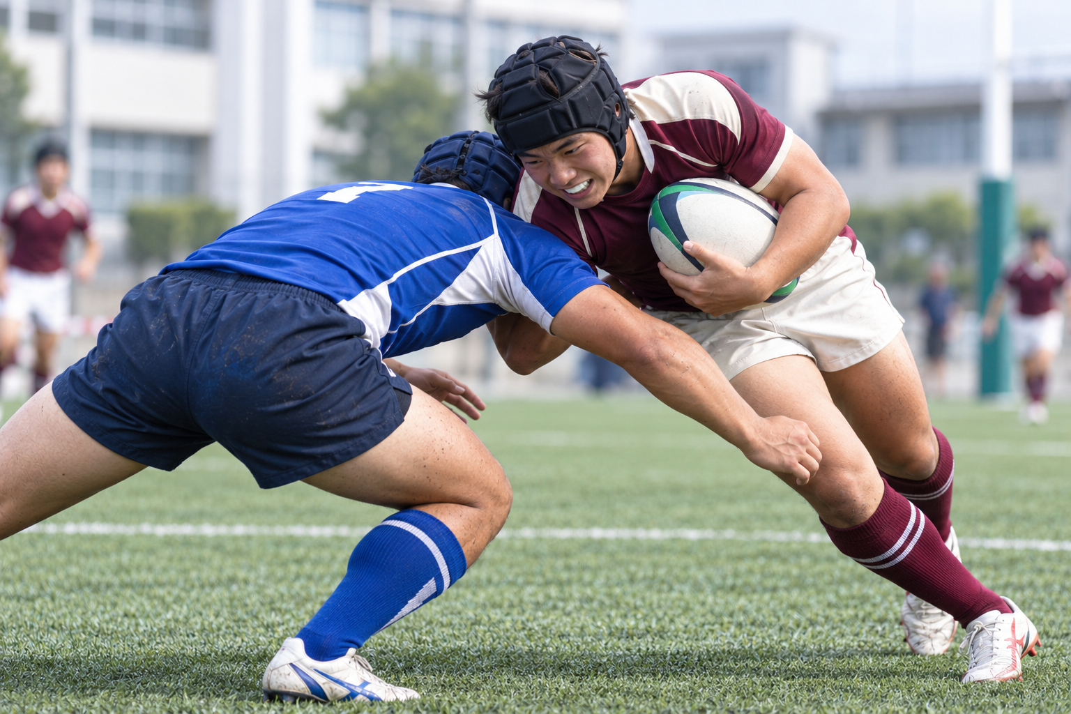 ラグビーでの受傷リスク